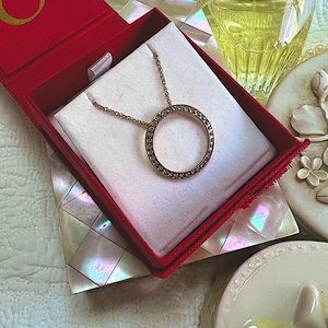 10k Gold Circle Necklace